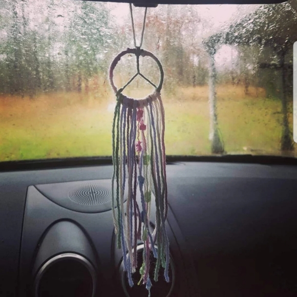 Handmade Small Dreamcatcher Accessory Hippie Boho - Picture 4 of 6